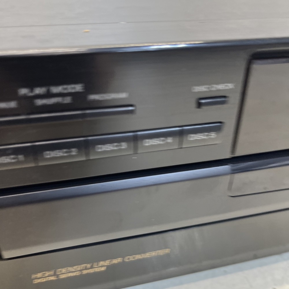 Sony CDP-C265 5-Disc Carousel CD Player Changer - TESTED & WORKING!