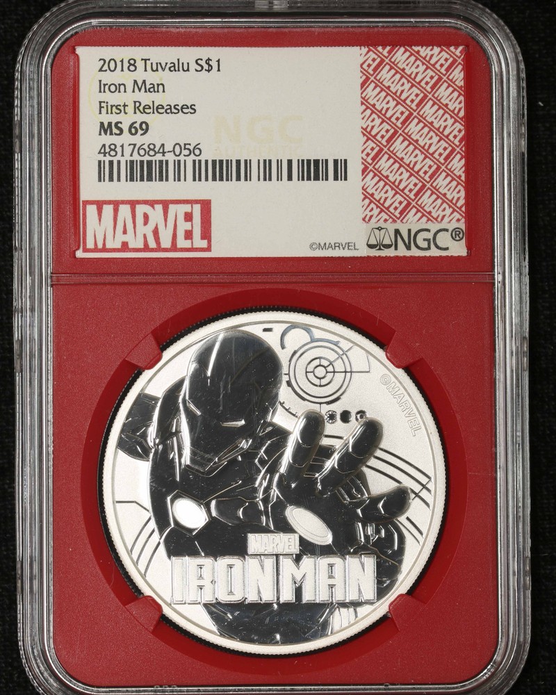2018 NGC MS69 First Releases Iron Man