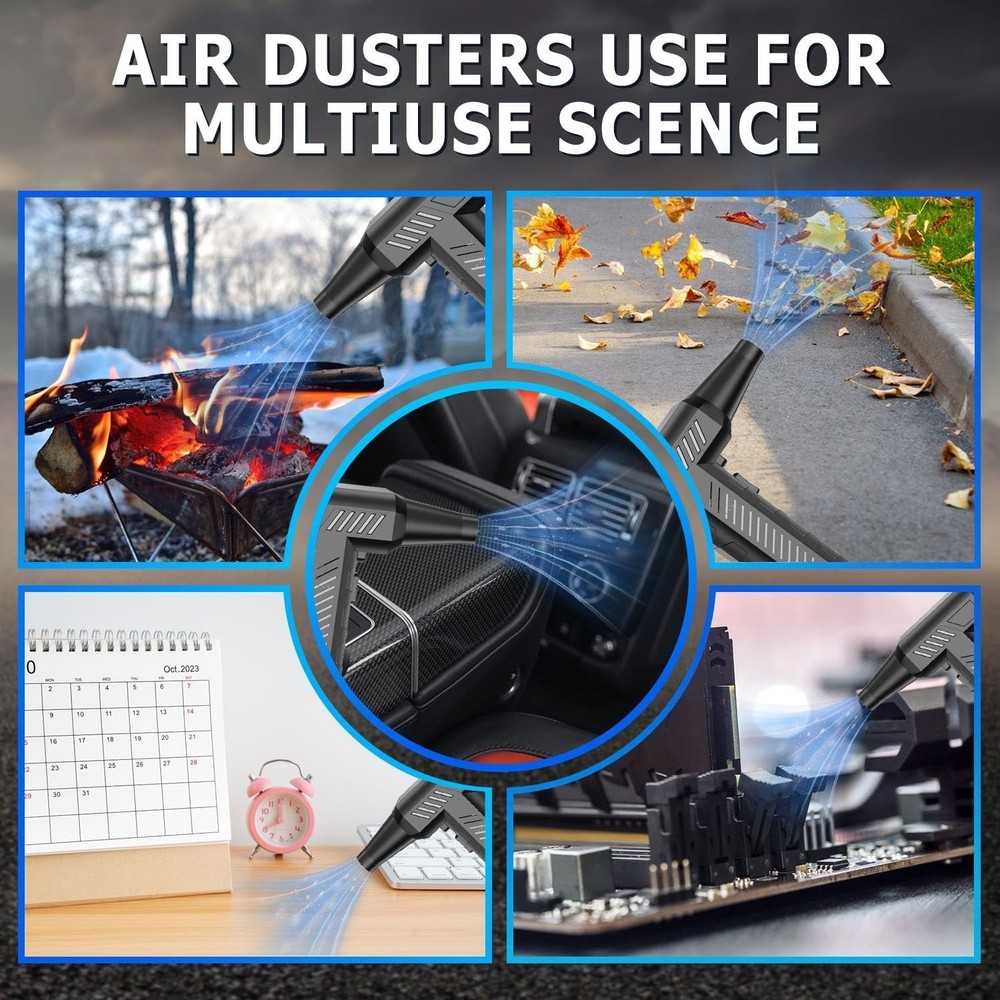 Revolutionary Mini Air Duster: Lightweight, Rechargeable & Multi-Purpose