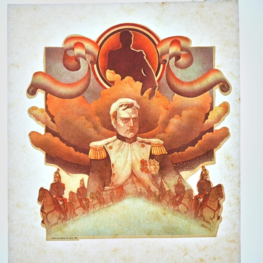 Original VINTAGE 1970s Heat Transfer | Napolean