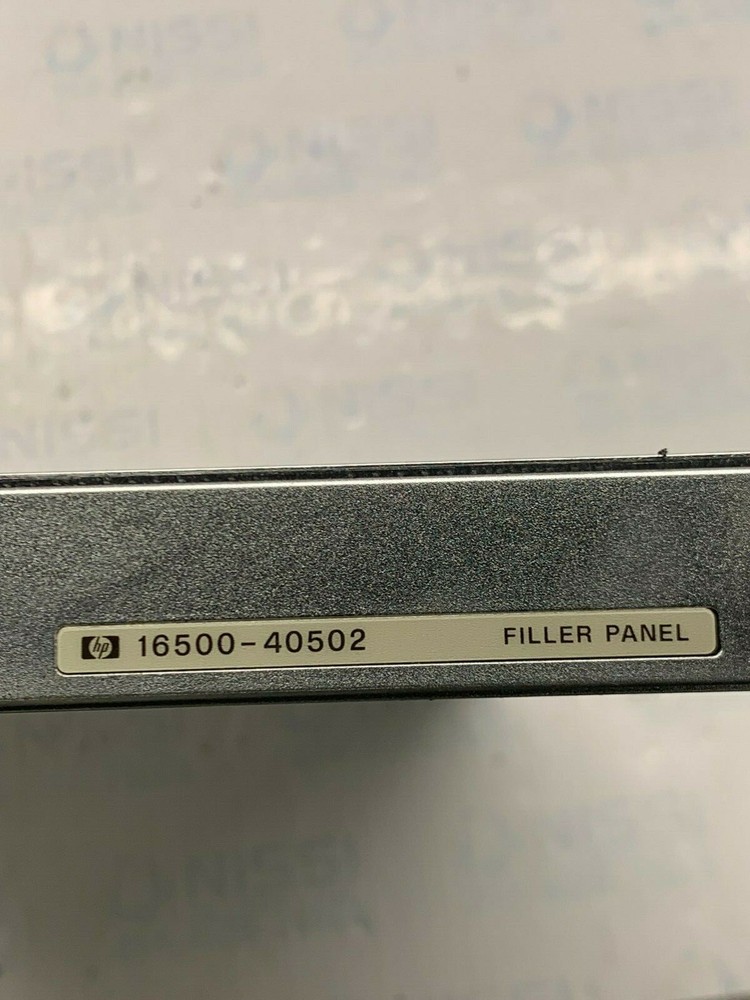 HP 16500-40502 FILLER PANEL
