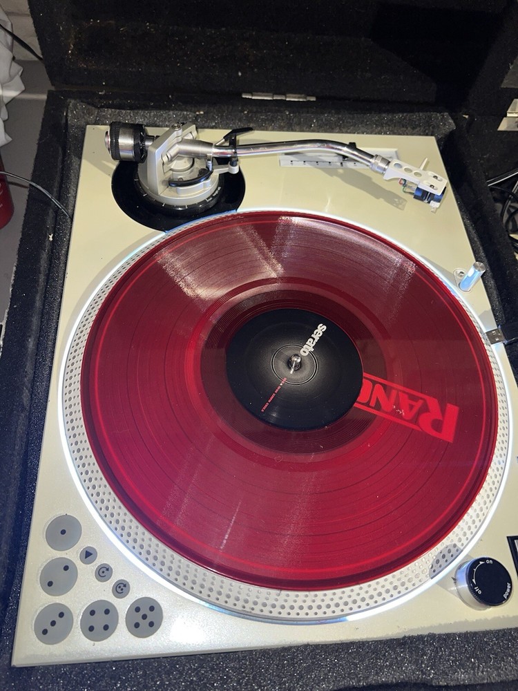 2 Custom Technics 1200 Turntables w Built In Dicers