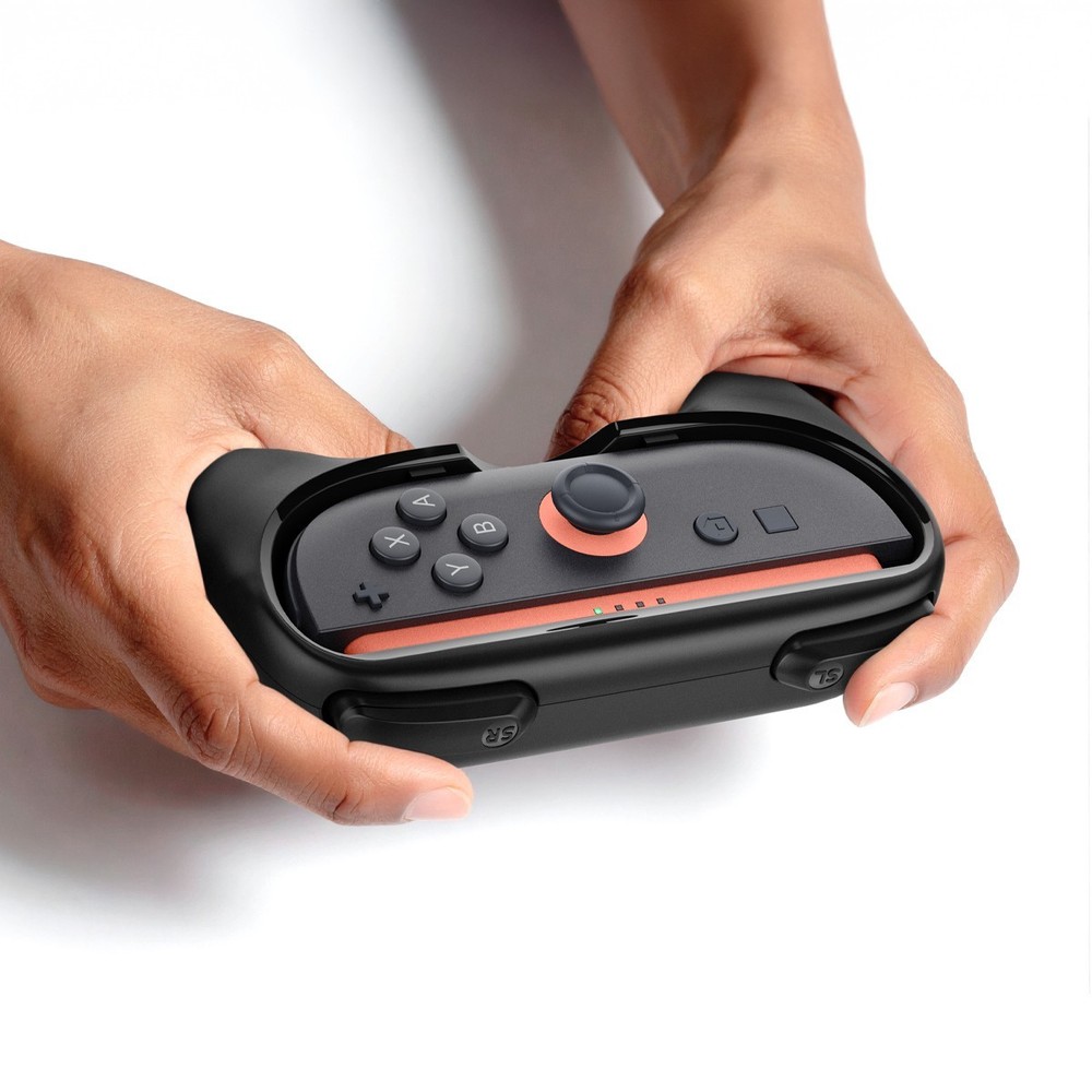 For Nintendo Switch 2 | Spigen JoyCon Grip / Steering Wheel Controller Accessory