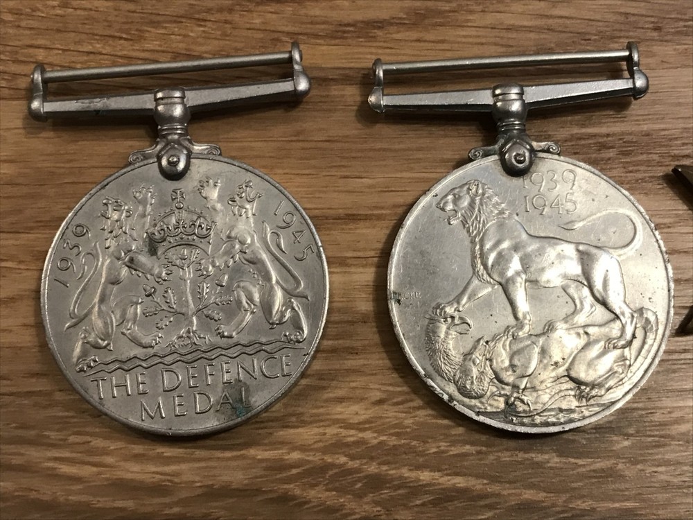 nice lot 4 original WW2 era medals