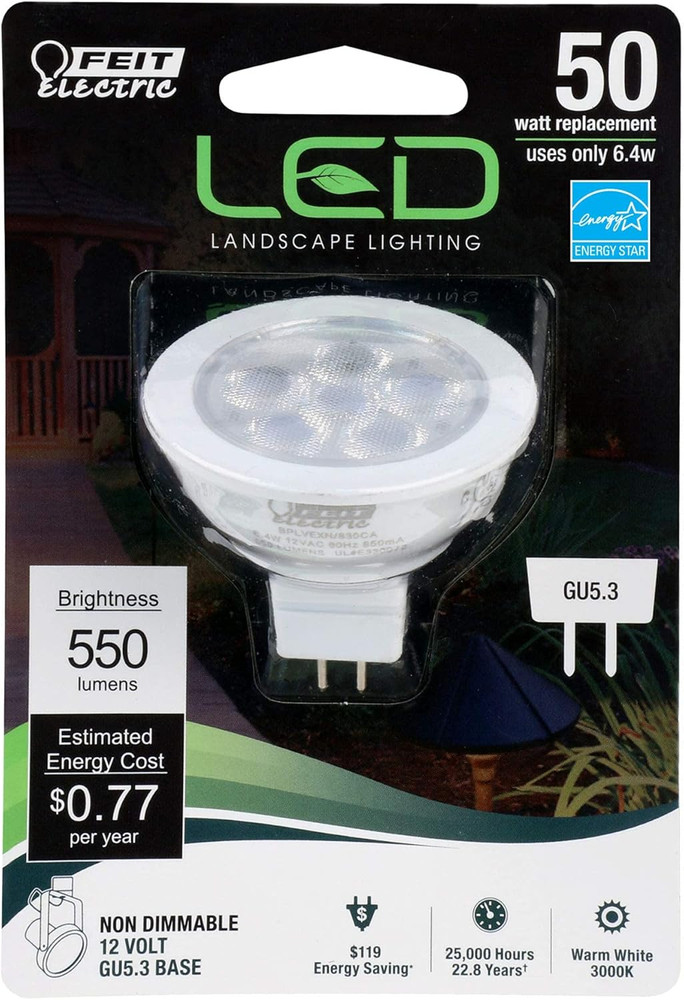 MR16 LED Bulb 3000K Non-Dimmable Spotlight