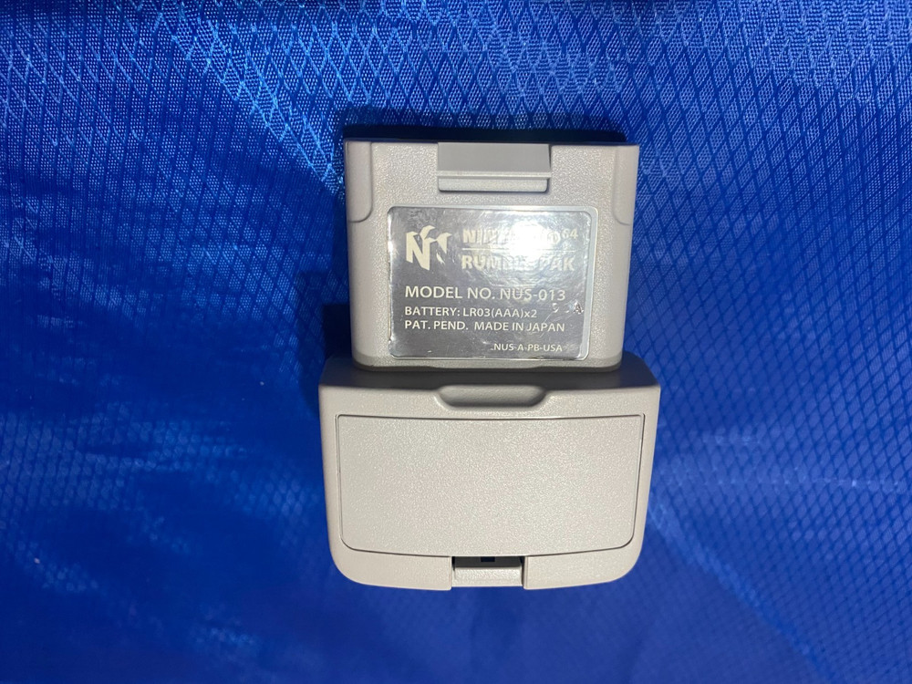 Nintendo 64 Rumble Pak Gray tested works