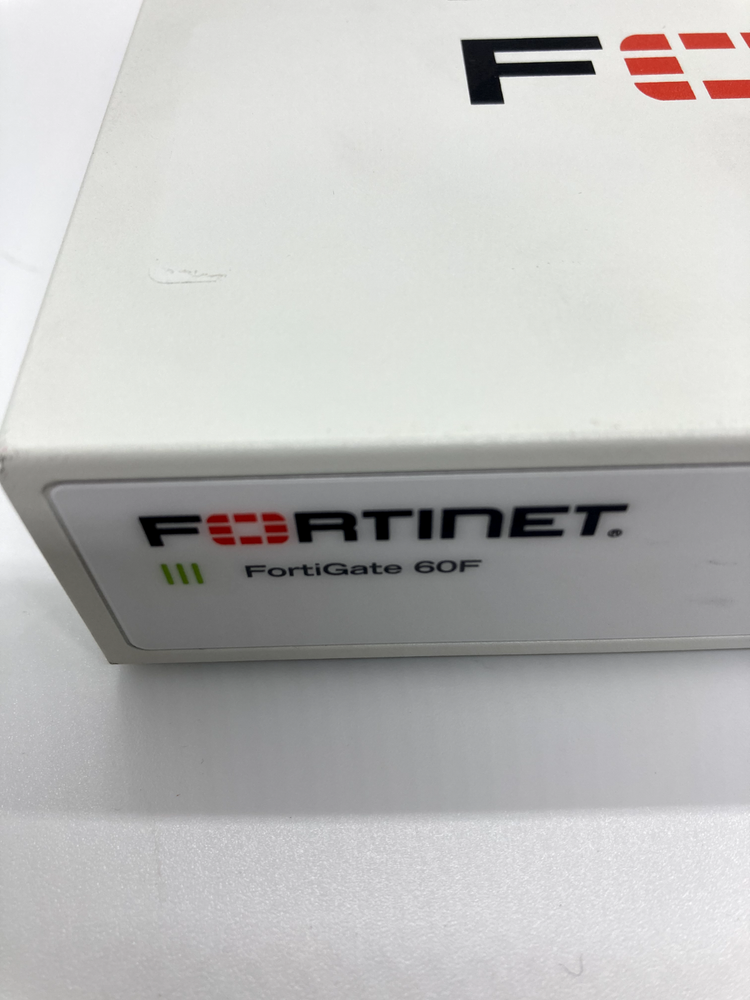 Fortinet FG-60F Fortigate-60F Network Security Firewall Initialized w/Adapter JP