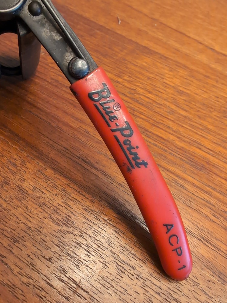 Blue Point Internal Retaining Ring Pliers Red Handles ACP1