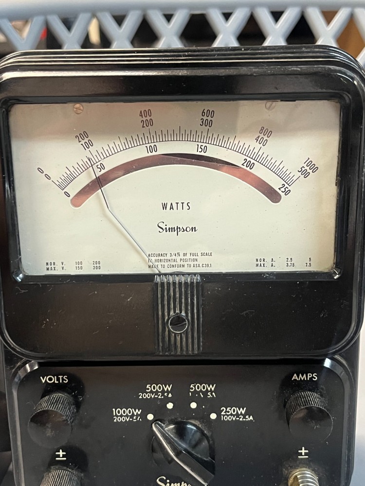 Simpson model 880A volt meter