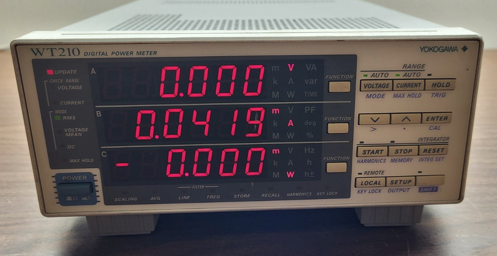 Yokogawa WT210 Digital Power Meter