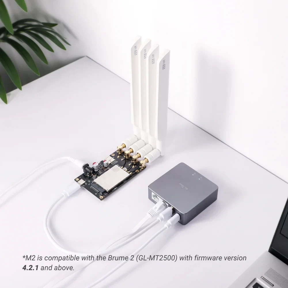 GL.iNet M2 Development Board + 5G Module