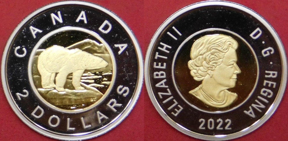 Proof 2022 Canada 2 Dollars From Mint's Set