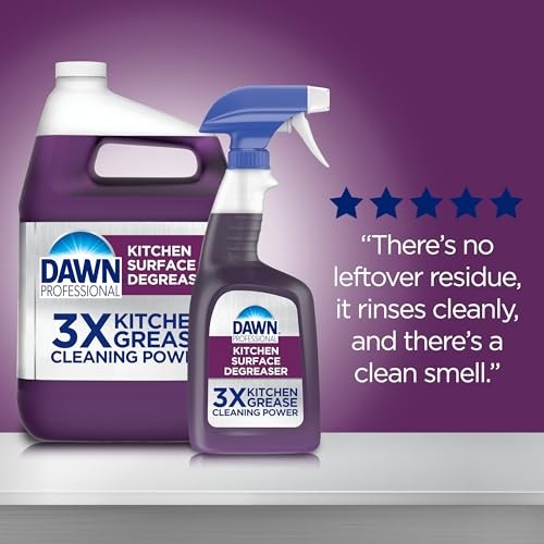DAWN Kitchen Surface Degreaser Spray Multi-Surface Degreaser Spray (Pack of 6)