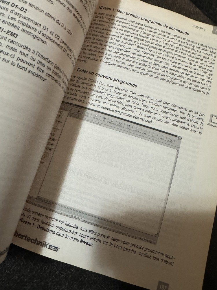 fischertechnik ROBO Pro Software Handbook+CD