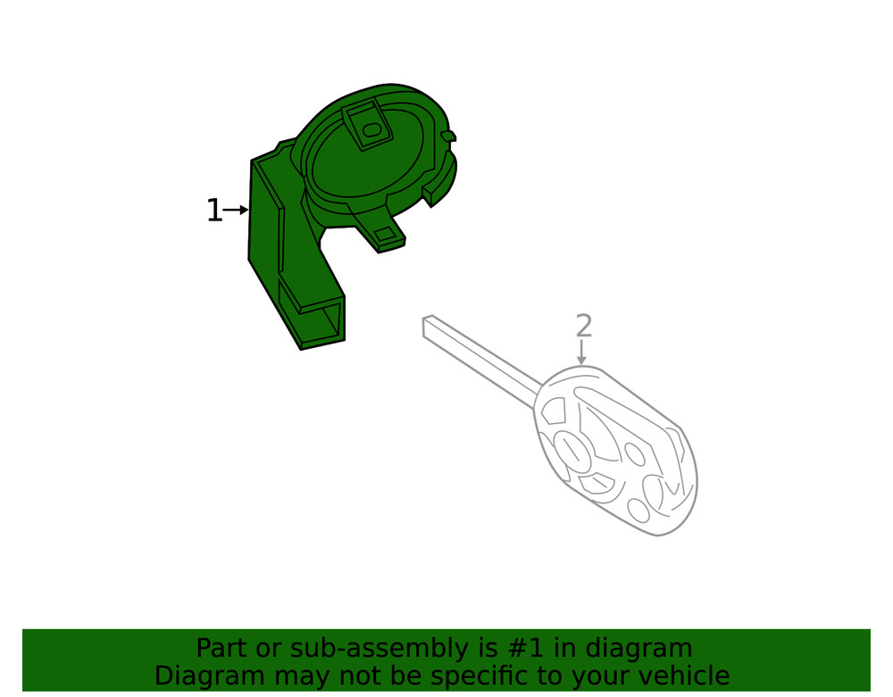 Genuine Ford Ignition Immobilizer Module 6V6Z-15607-C