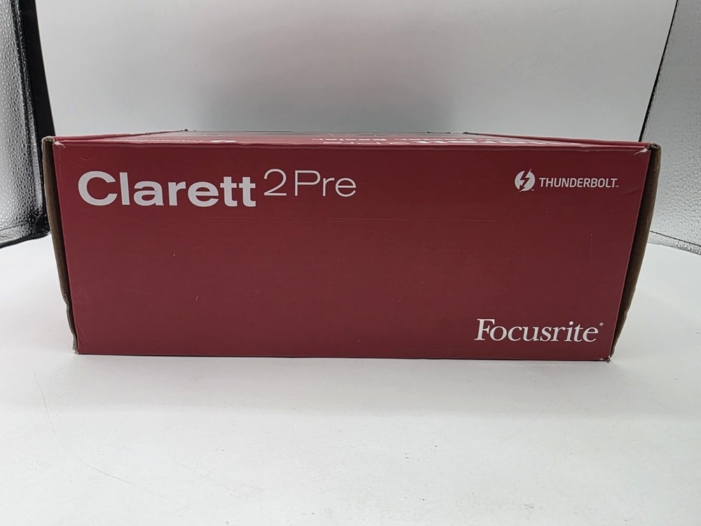 Focusrite Clarett 2Pre USB-C Audio Interface Excellent Preowned Condition