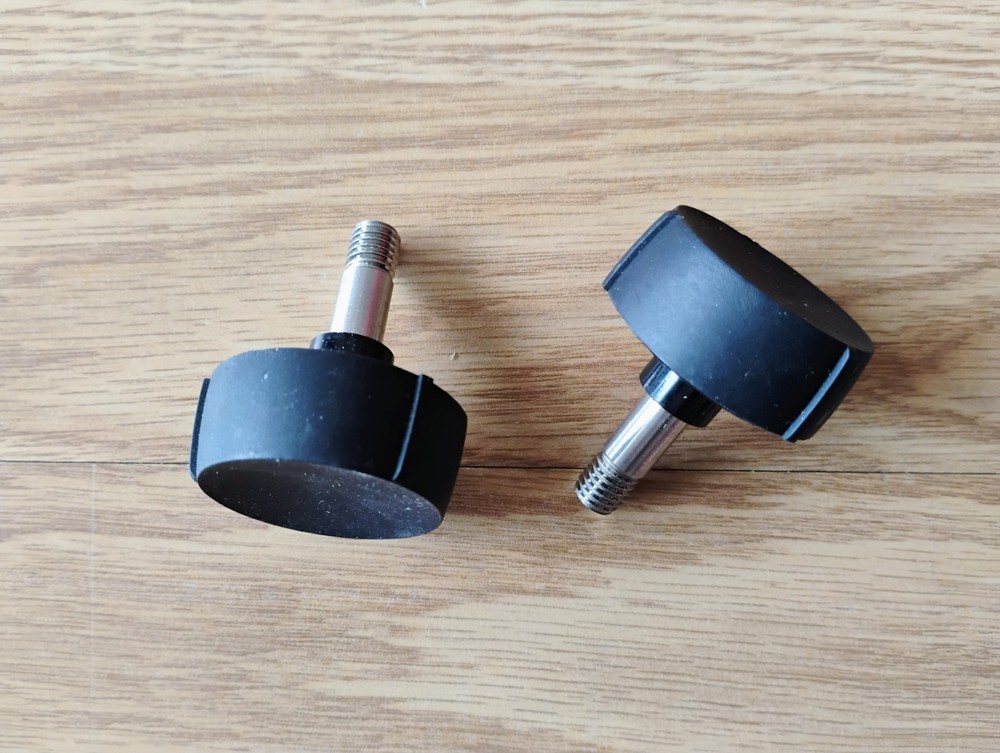 RAYTHEON RAYMARINE APELCO MOUNTING BRACKET KNOBS PAIR