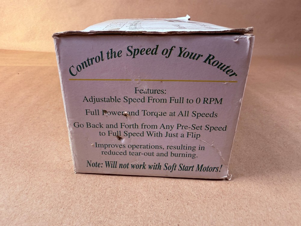 NEW in Box - MLCS Solid State Router Motor Speed Control 9400 - 15 amp