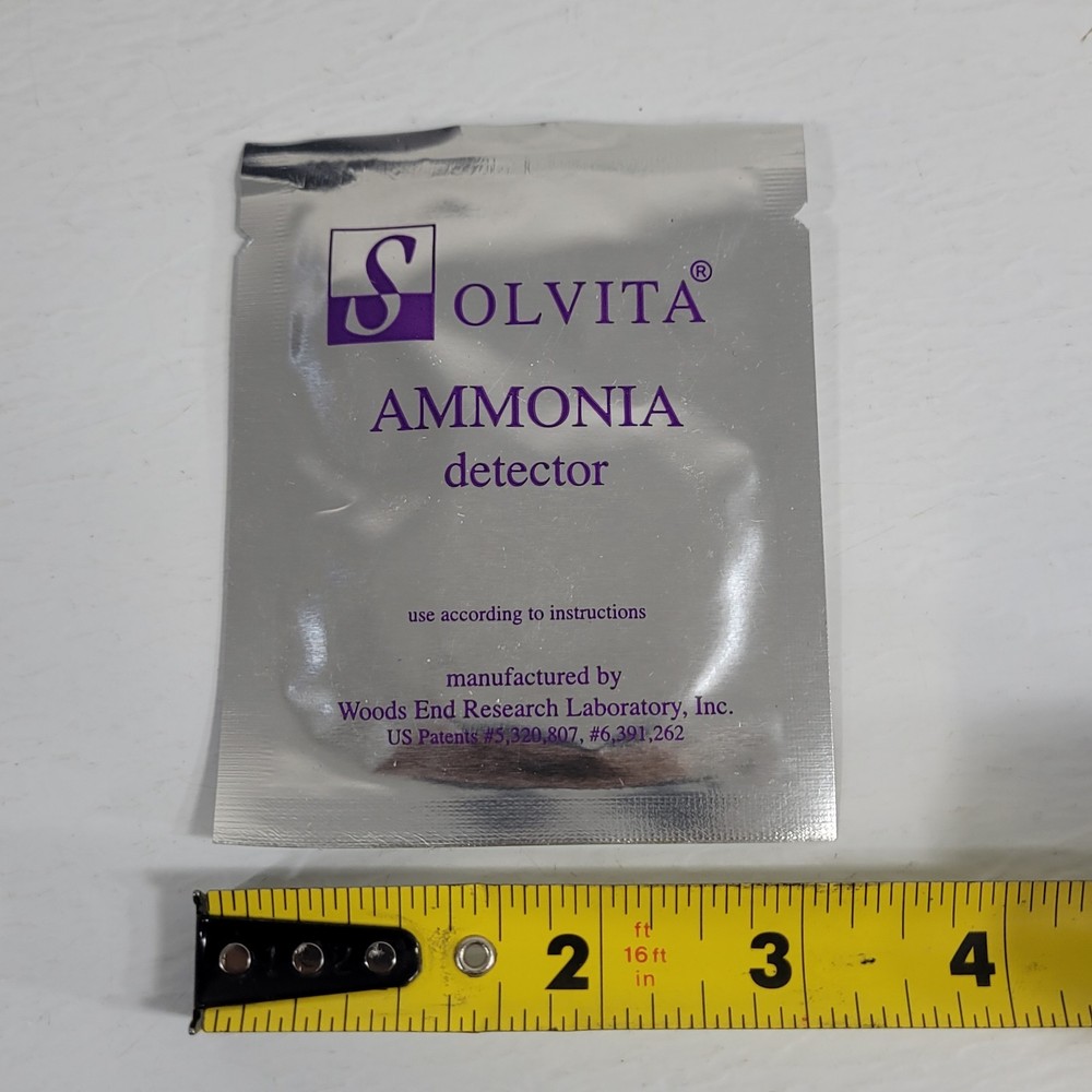 68 PACKETS- Solvita Ammonia Detector Single Packets for Soil Testing Analysis