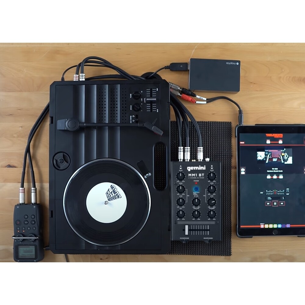 Gemini Pro Audio Equip 2 Channel Bluetooth Live Studio Mixers DJ