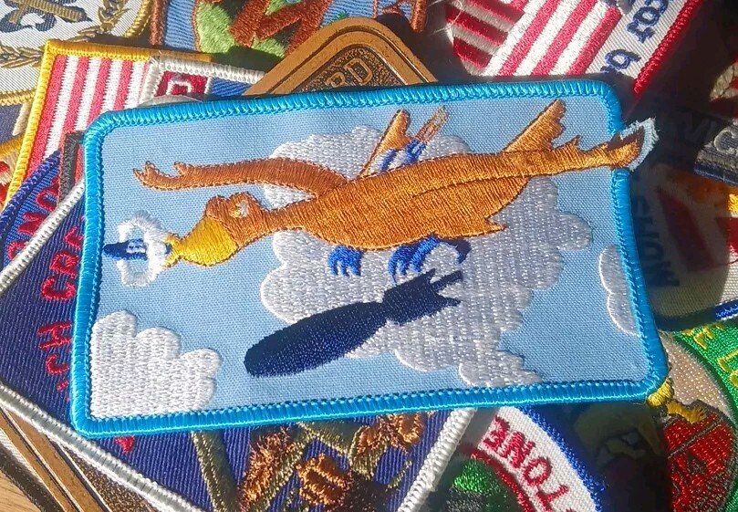 618th BOMB SQUADRON US AIR FORCE PATCH