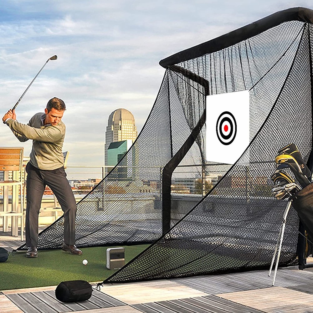 Golf Target Cloth 58”x 59” Hitting Net Replacement Hanging Circle Backstop Aids