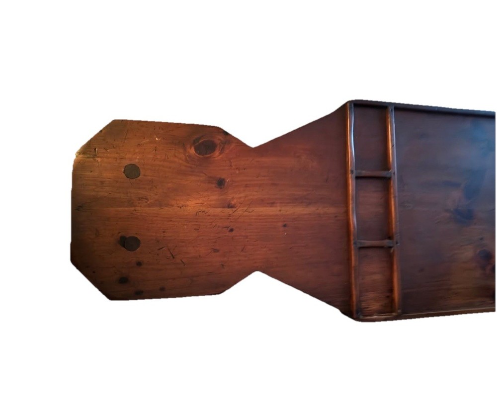 Antique Handcrafted Cobblers Bench Solid Maple Primitive Farmhouse ￼Rustic Piece