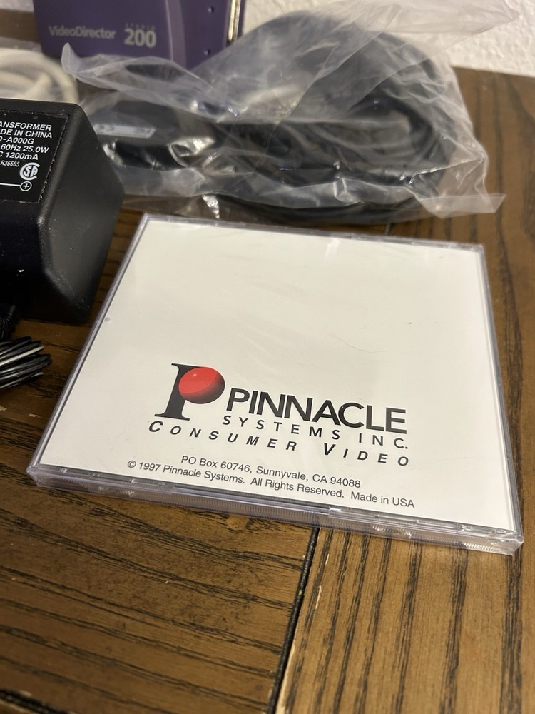Pinnacle Systems Video Director Studio 200 Windows Video Editor New No Box