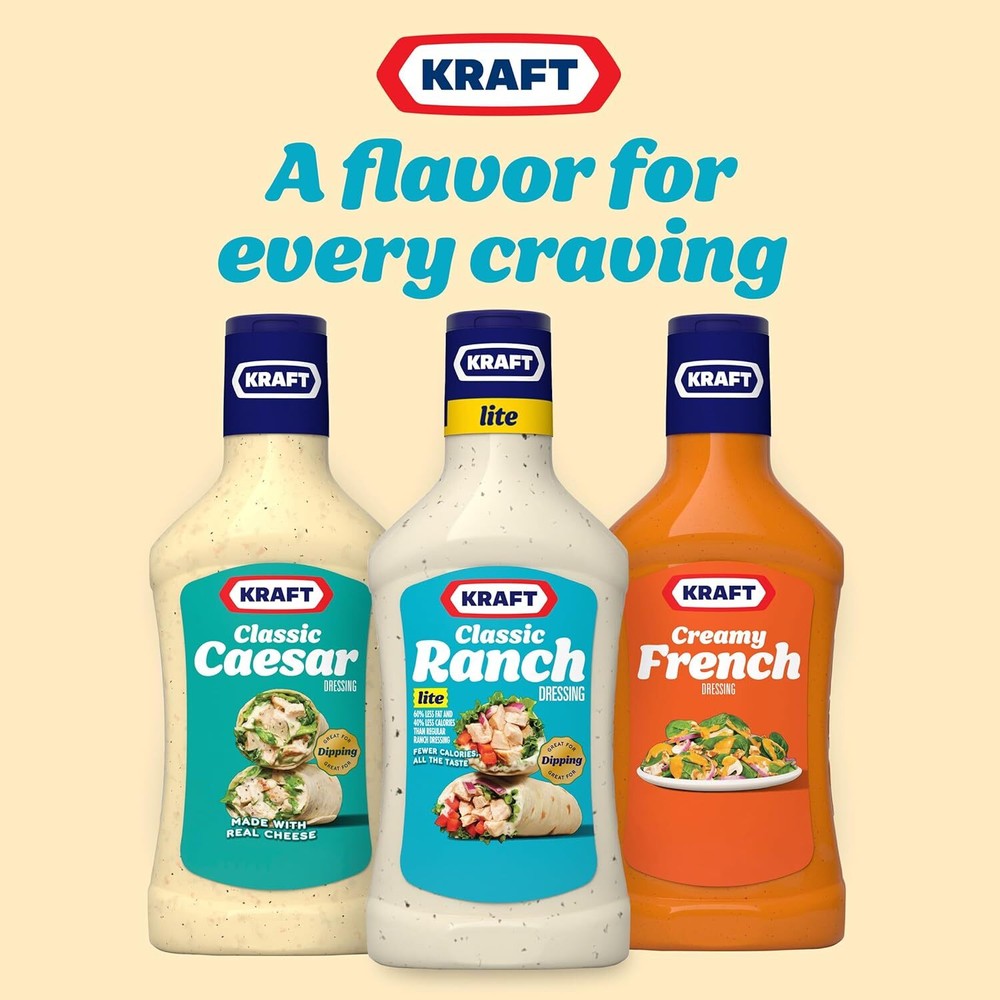 Classic Ranch Lite Salad Dressing (16 Fl Oz Bottle)