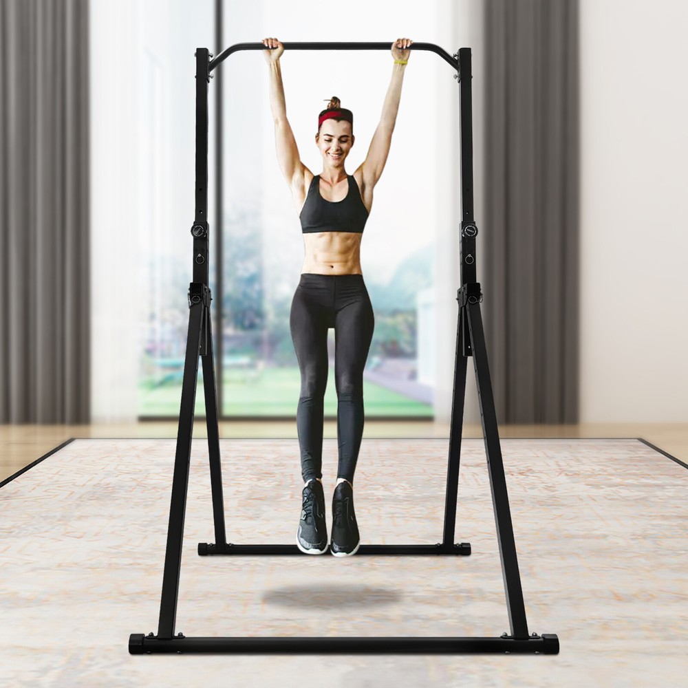 Horizontal Bars Equipment Adjustable Height Pull Up Bar Strength Training Device