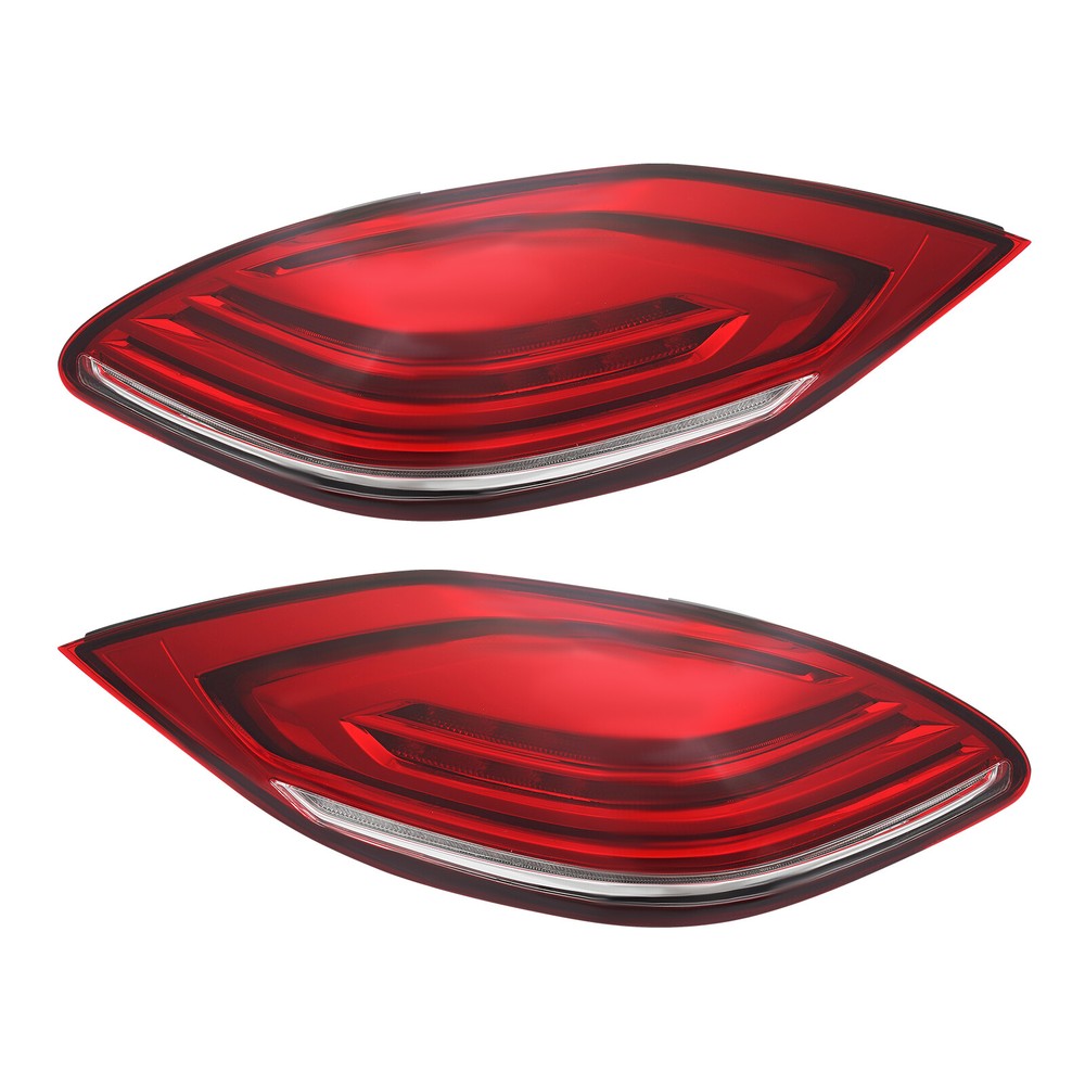 Pair Dynamic LED Tail Lights Assembly Upgrade For 2010-2013 Porsche Panamera 970