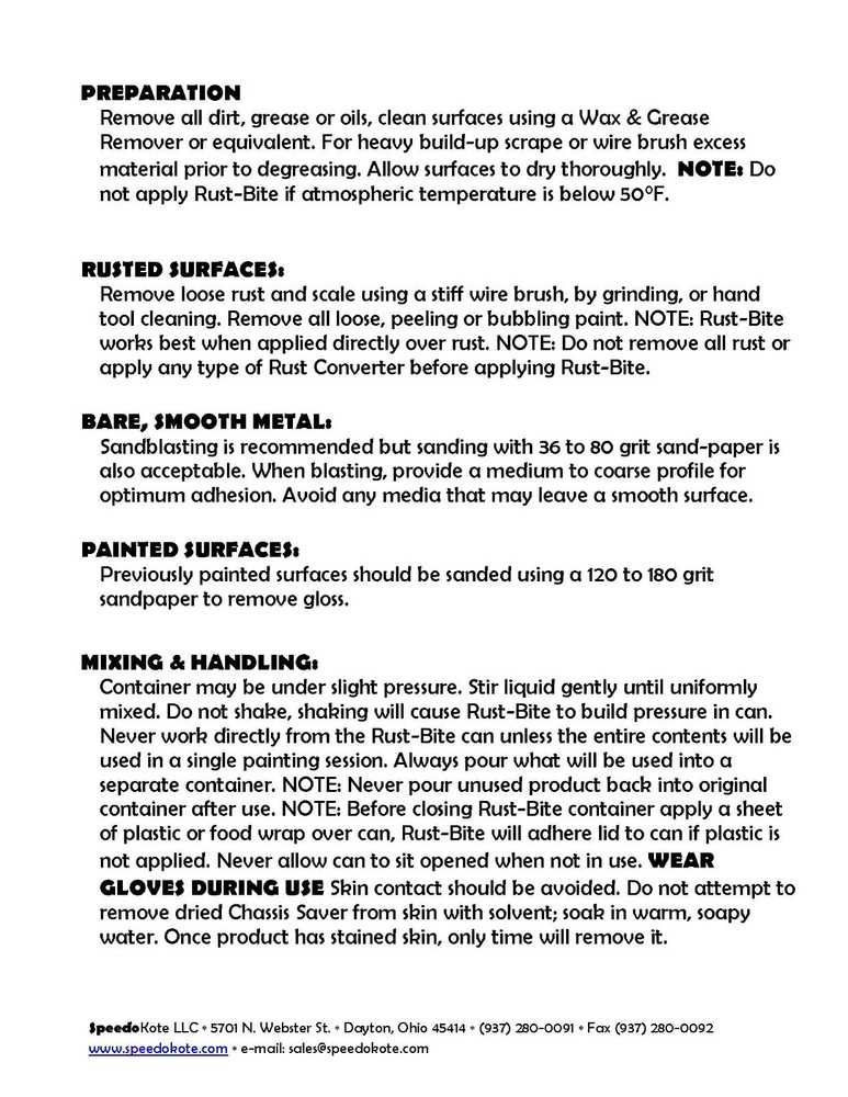 Paint over Rust with Underbody Gloss Black Paint, Quart, TRC-15-Q, RUST-BITE