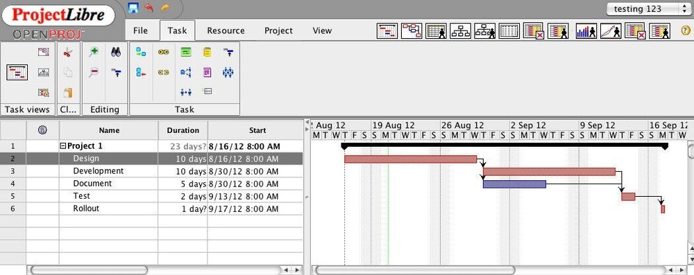 Project Management Software - Gantt Charts, Task Tracking, Project Timelines -CD