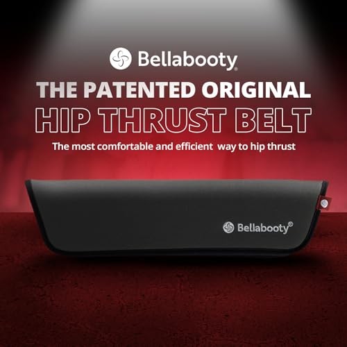 Premium Hip Thrust Belt - Adjustable Exercise Belt for Glutes & Squats, Gray