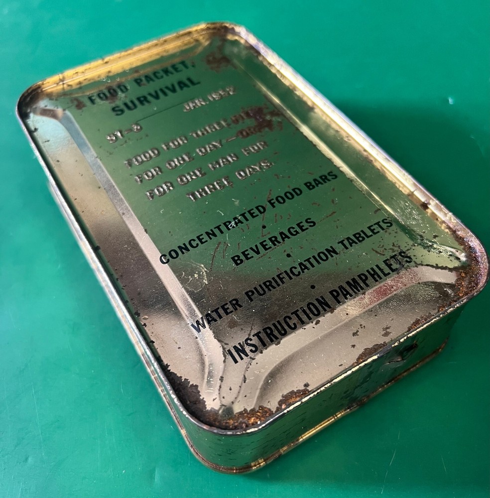 AIR FORCE ST-3 (TROPICAL) BAIL OUT SURVIVAL RATION 01/52