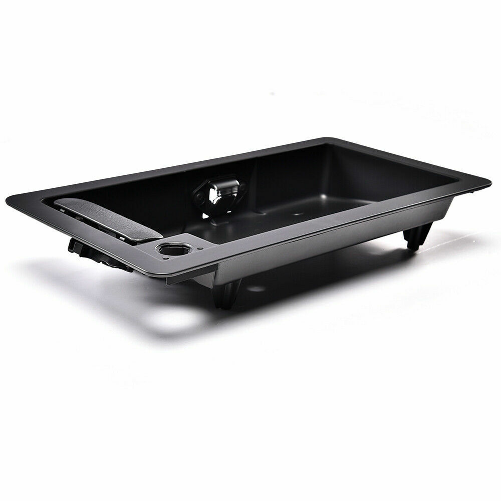 Fit For Ford E150 E250 E350 Rear Cargo Door Handle License Plate Bracket Black
