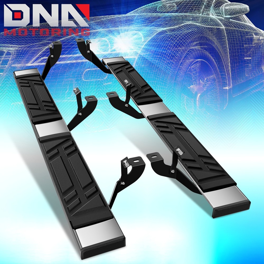 For 1999-2014 Silverado Sierra Regular Cab 6.5" Side Step Bar Running Boards