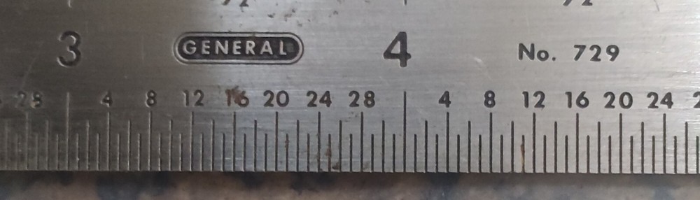 🗽GENERAL NO 729 POCKET CALIPER