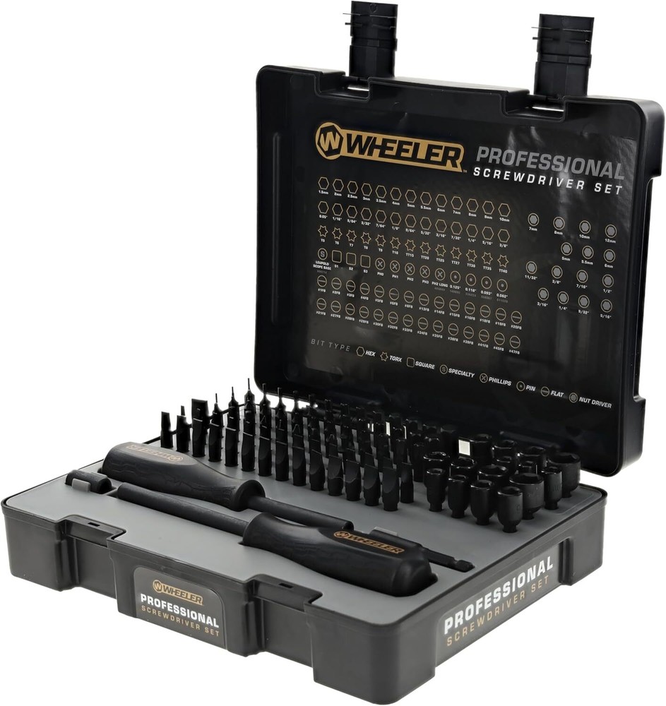 Wheeler Engineering 100-Piece Professional Screwdriver Set