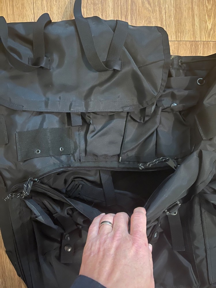 Modified ALICE pack YKK Zipper Large Black NOT USGI