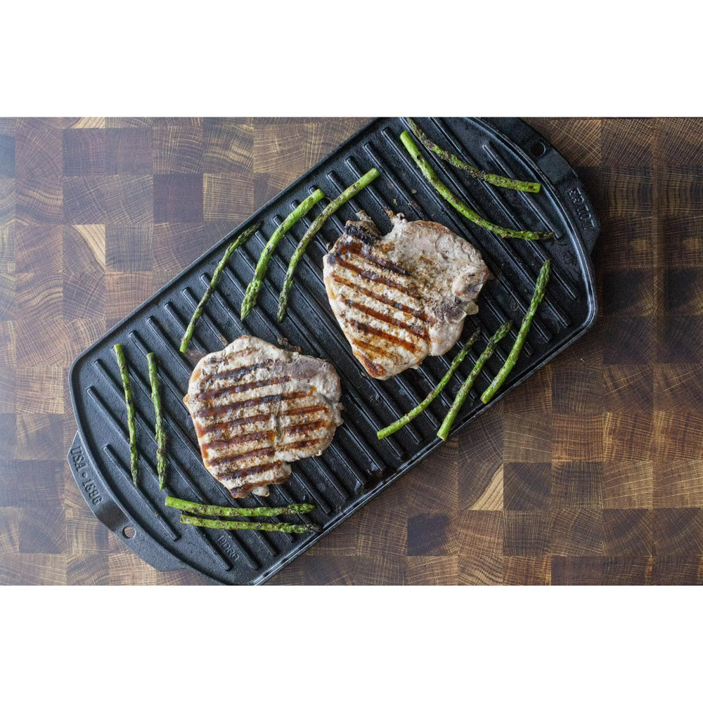 Lodge Seasoned Cast Iron Reversible Grill/Griddle