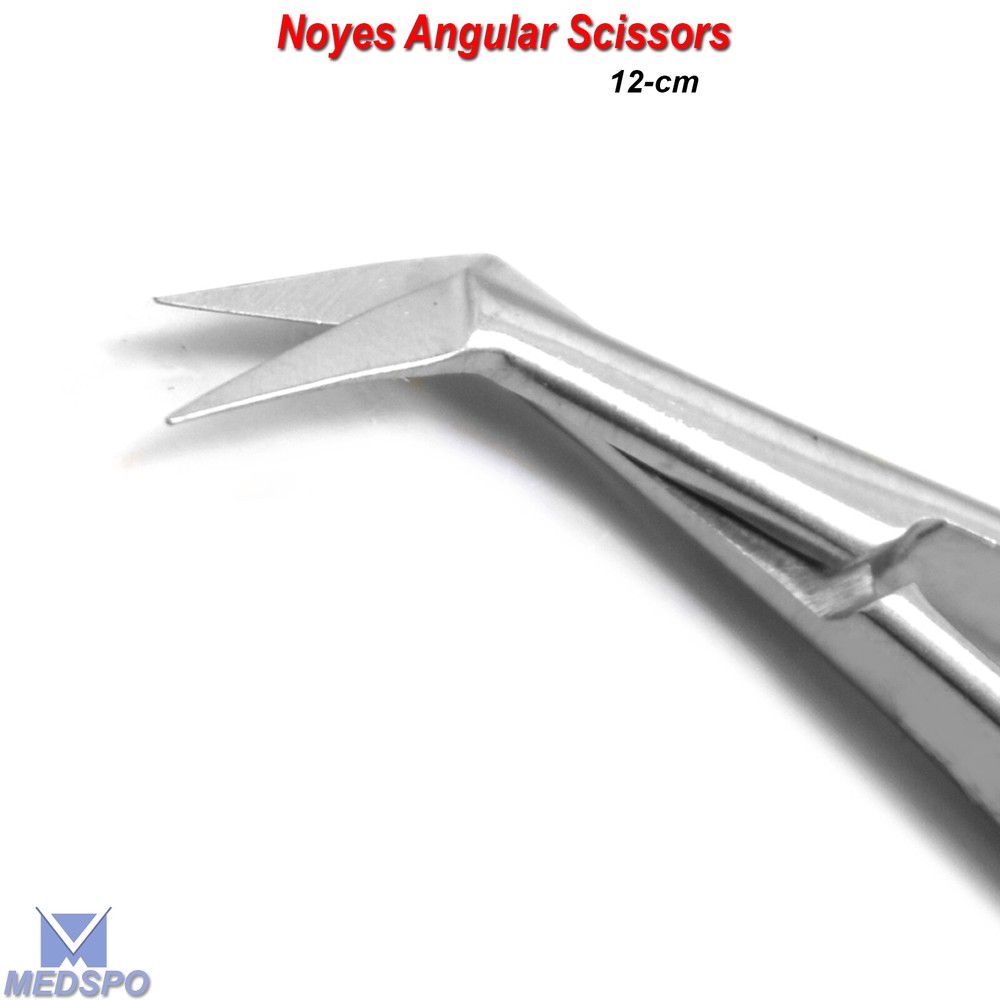 Surgical Surgery Ophthalmic Noyes Scissors Angular Micro Spring Action Shears CE