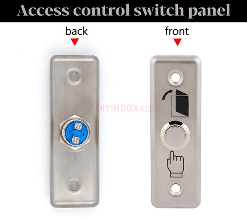 Electric Magnetic Lock Door Access Control System 2 Wireless Remote Controls Kit