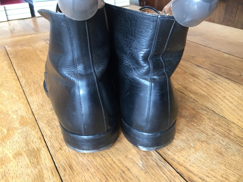 British Army Boots M F Co Ltd Black Leather