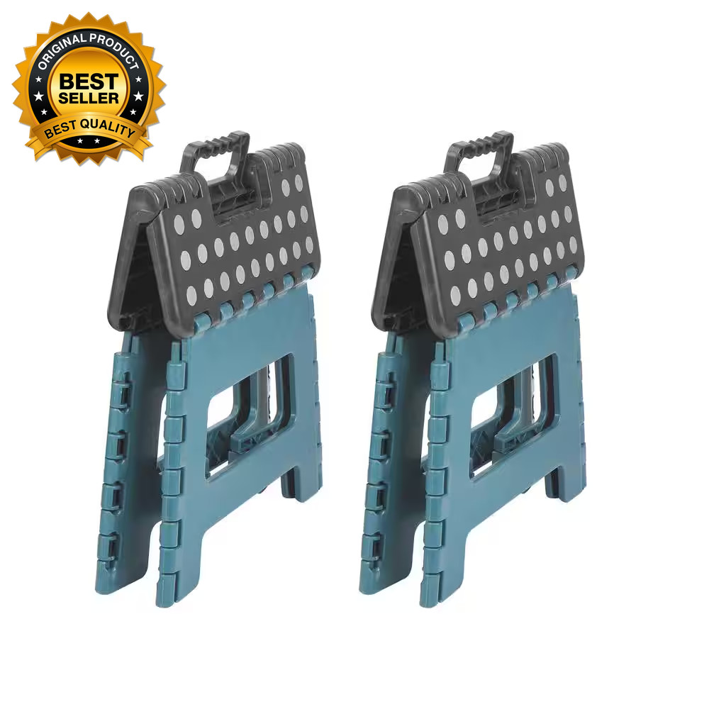 8.5 In. Folding Step Stools (2 Pack)