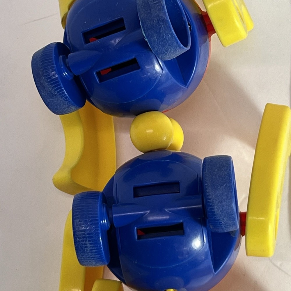 Vintage Kiddicraft Caterpillar Pull Toy Clatterpillar Pull Along Rare HTF