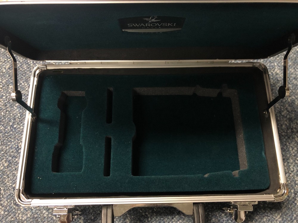 Swarovski Binocular Hard Case Silver - Excellent Condition