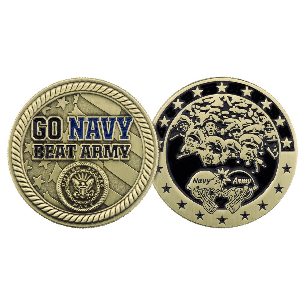 GO NAVY BEAT ARMY COIN