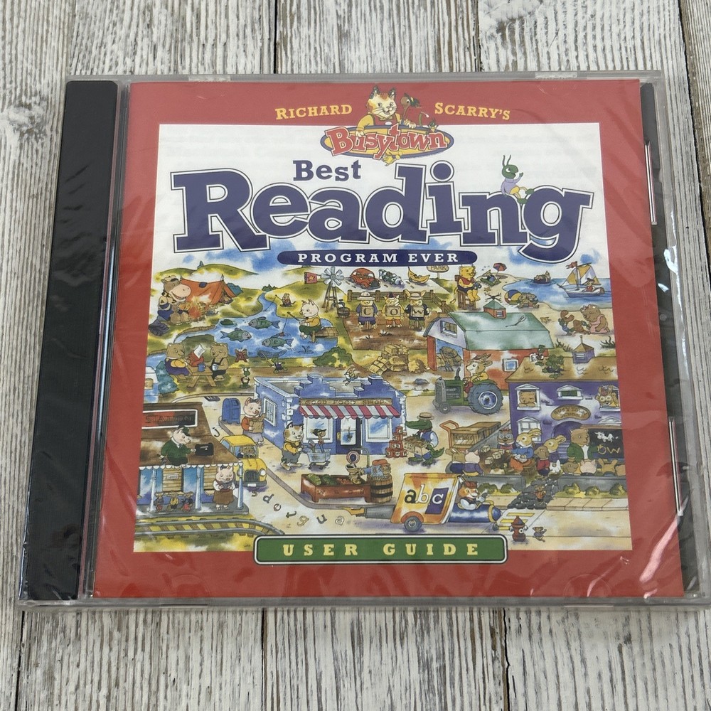 Richard Scarry Best Reading Program Ever CD Users Guide