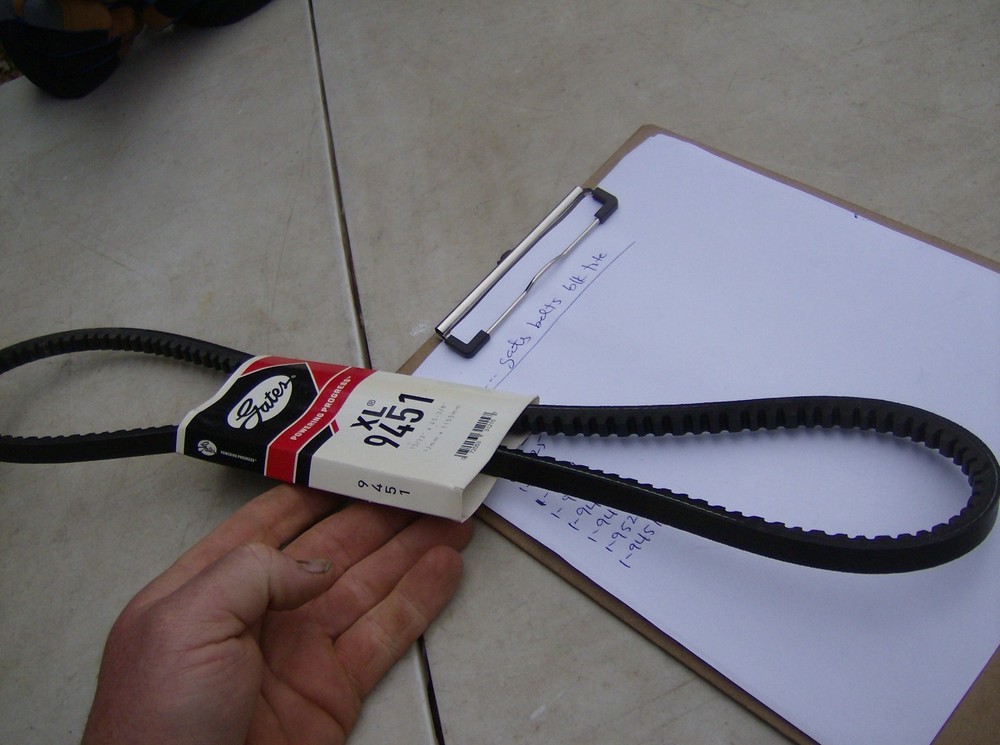 GATES XL 9451 DRIVE BELT